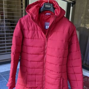 NWT 🇩🇪 GERMAN ElleNor HOODED QUILTED MID LENGTH WOMENS PARKA JACKET